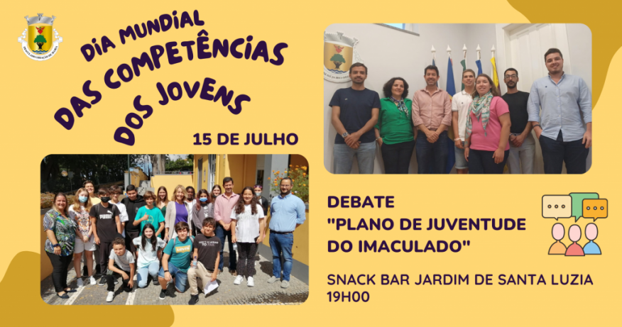 Junta vai promover debate no Dia Mundial das Compet&ecirc;ncias dos Jovens