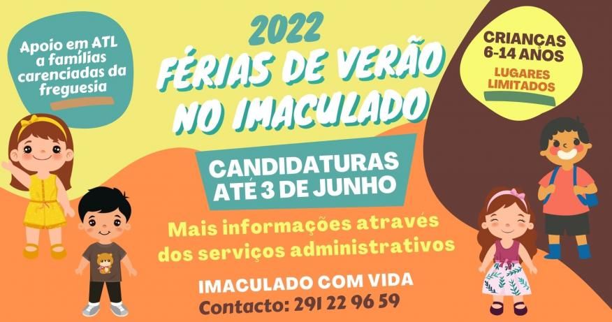 Imaculado apoia ATL de ver&atilde;o das crian&ccedil;as