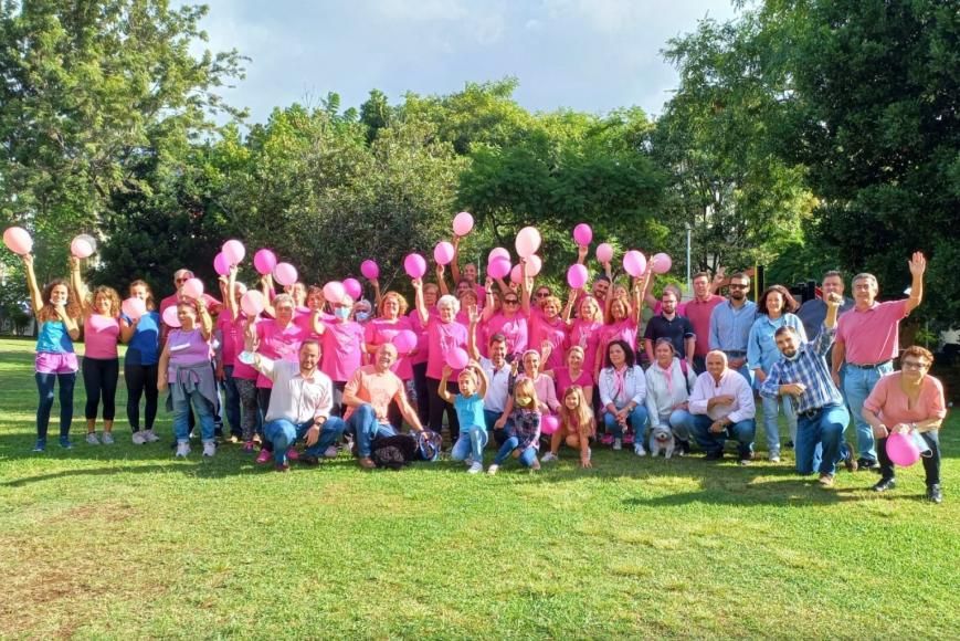 ‘Ginástica Rosa’ animou o Jardim