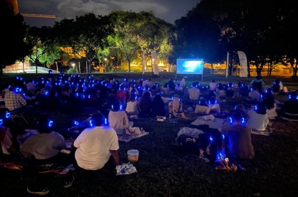 Imaculado combina cultura, tecnologia e convívio em sessão de cinema ao ar livre