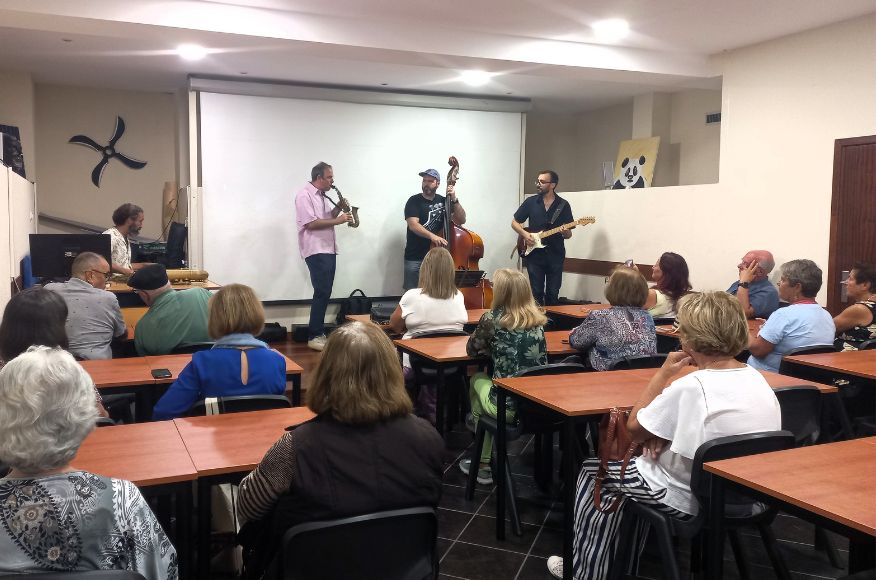 Encontros com Sabedoria levaram o Jazz à Universidade Sénior do Imaculado 