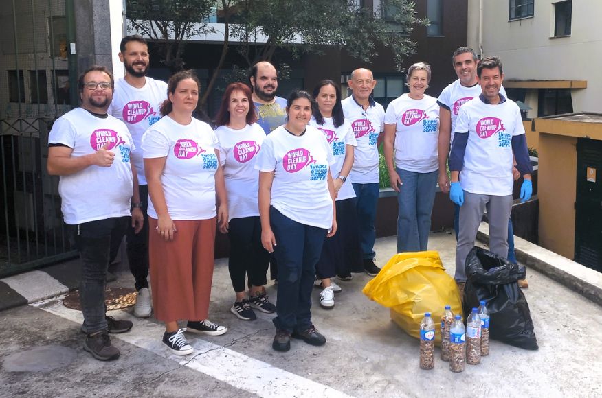 Imaculado junta-se ao World Cleanup Day para promover sustentabilidade e cidadania ativa Imaculado junta-se ao World Cleanup Day para promover sustentabilidade e cidadania ativa