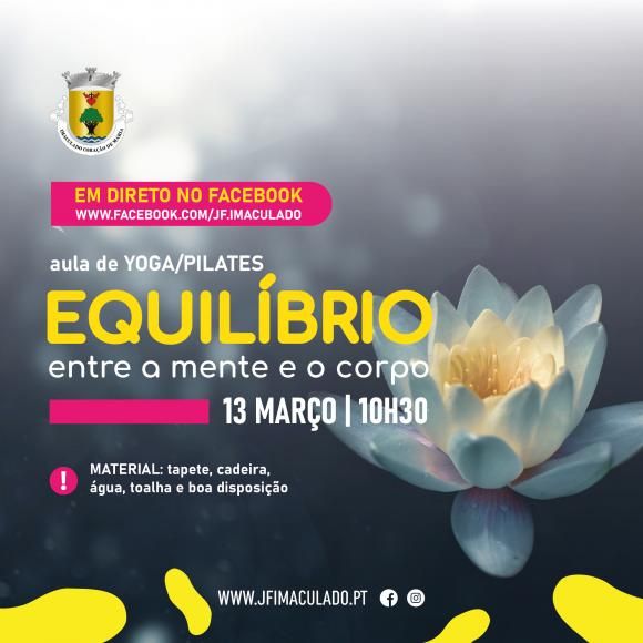 Aula de atividade física – Equilíbrio entre o corpo e a mente