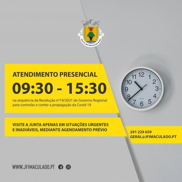 Novo horário