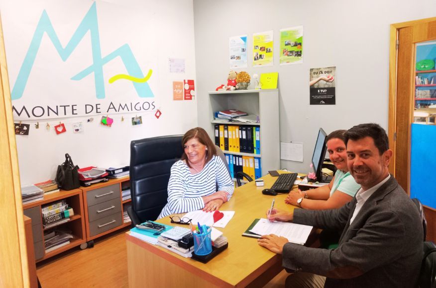"Monte de Amigos &eacute; parceiro relevante no apoio &agrave;s fam&iacute;lias em dificuldades"