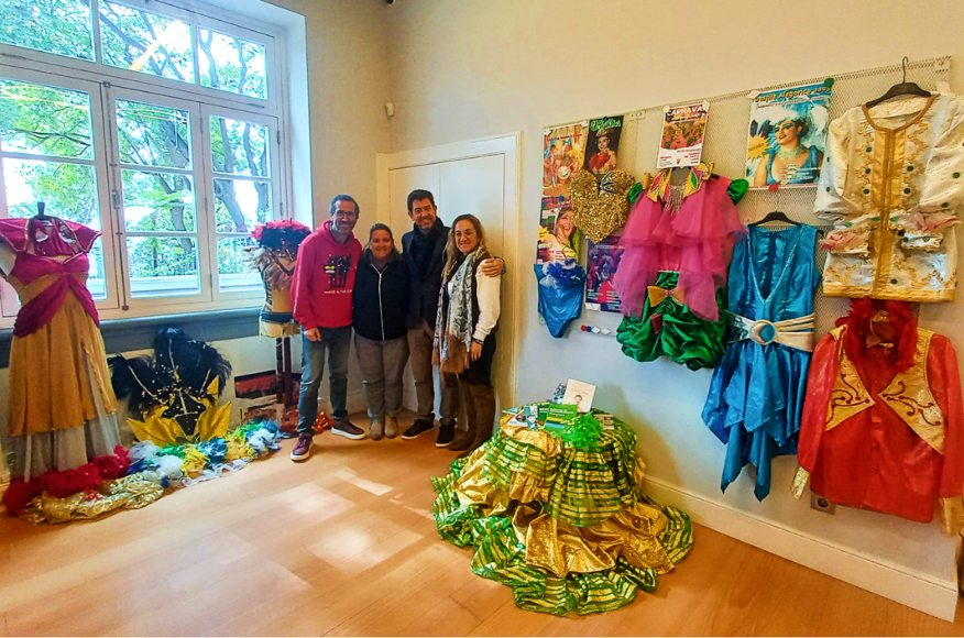 Exposi&ccedil;&atilde;o "Carnaval do Geringon&ccedil;a" na sede da Junta