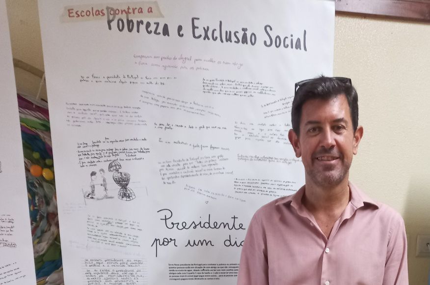 EAPN desafiou alunos da 'Bartolomeu Perestrelo' a refletir sobre pobreza e exclus&atilde;o social