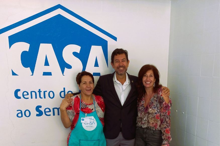 Pedro Ara&uacute;jo visitou instala&ccedil;&otilde;es do CASA Madeira