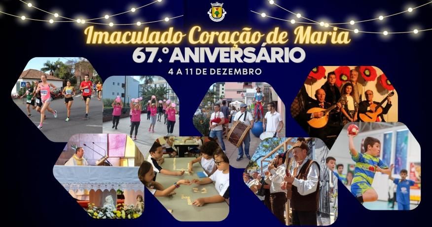 Imaculado assinala 67.&ordm; anivers&aacute;rio com v&aacute;rios eventos